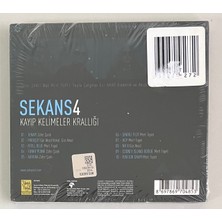 Sekans4 Kayıp Kelimeler Krallığı CD (Jelatininde Sıfır Orjnal 2016 Dönem Baskı Cd)