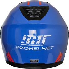 Mts 966 V2 Çene Açılır Kask Mavi