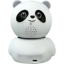 Blue İnter Qasul Panda Görünümlü 360° 1080P Ip Güvenlik Kamerası Gece Görüşlü  Panda Kılıflı Wifi Kamera