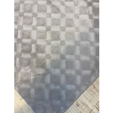 ERDEMİR HALI Merinos Gri Iskandinav Halı Görünümlü Jel Taban Yolluk