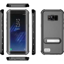 FUJİMAX Samsung Galaxy S8 Uyumlu Su Geçirmez Kılıf Suya ve Toza Dayanıklı 360 Tam Koruma Kapak