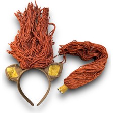 Niyet Püsküllü At Tacı ve Kuyruğu