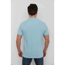 Cazador Caz 4613 Polo Yaka Erkek Yakalı Pike T-Shırt Bulut