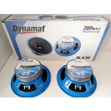 Dynamat 20 cm Midrange Dynamat BLX20 260W Maksimum 100W Rms Midrange 20CM 1 Takım