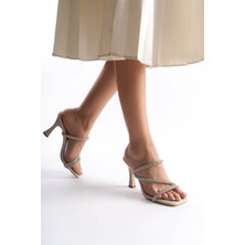 Tuuba Shoes Kadın Tasarım Taşlı Terlik TUBA115Y06D