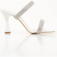Tuuba Shoes Kadın Tasarım Taşlı Terlik TUBA115Y07B