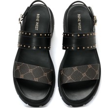 Nine West Monıla 4fx Kahve Multı Kadın Düz Sandalet