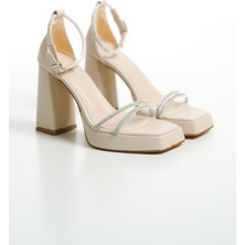 Tuuba Shoes Kadın Topuklu Sandalet TUBA003Y02D