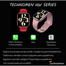 Nidage Mor HW16 Series Ios ve Android Uyumlu Akıllı Saat