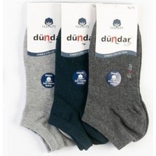 Dündar Çorap Plus Kadın Ince Patik Koyu Renkler 12'li 6500
