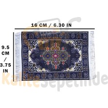 Minyatür Halı Dollhouse Dekorasyonu Mini Taban Halısı