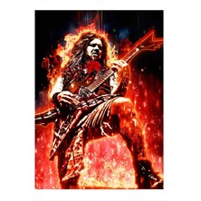 Karizma Tablo Pantera Dimebag Darrell Mdf Poster 50CMX 70CM