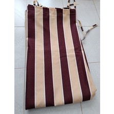 Karmaş Home Balkon Perdesi 1. Sınıf Kalite Kahve/krem