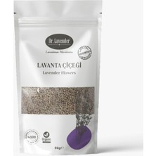 Dr. Lavender Bahçemizden Kurutulmuş 3 Adet %100 Doğal Altın Otu + Papatya + Lavanta Çiçeği 50 Gr. 3'lü Paket