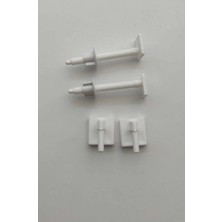 Çankaya Kare Klozet Vidası Alttan Somunlu