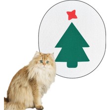 Astraeus Kedi Tırmalama Tahtası Duvara Monte Ondüla Karton Kedi Tırmalayıcı - Noel Ağacı Desen (Yurt Dışından)