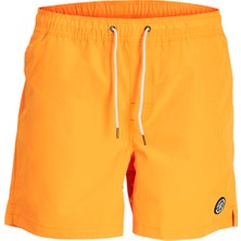 Jack & Jones Turuncu Erkek Şort Mayo Jpstmalta Jjswım Magıc SS24 Ly