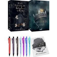 Bazı İnsanlar Böyle Yaşar 1 - Karanlığın Şehri 1 + Kalem + Not Defteri