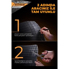 Startcar 
hyundai Getz Uyumlu 4d Havuzlu Paspas Premium Kesilebilir Model Siyah Sc