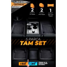 Startcar 
seat Toledo Uyumlu 4d Havuzlu Paspas Premium Kesilebilir Model Siyah Sc