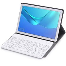 Generico Huawei Mediapad M5 10,8 Inç Altın Için Bluetooth Klavye Kılıf (Yurt Dışından)