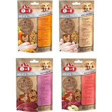 8in1 Freeze Dried 4 Çeşit Karma Köpek Ödülü 50 gr. x 4 Adet
