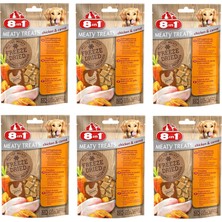 8in1 Freeze Dried Tavuk ve Havuçlu Köpek Ödülü 50 gr. x 6 Adet