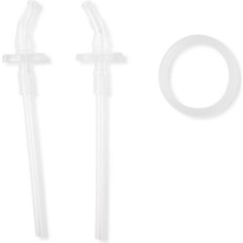 Skip Hop Pipetli Paslanmaz Çelik Suluk Yedek Pipeti