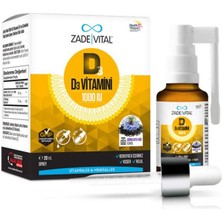 Zade Vital D3 Vitamini 1000 Iu Sprey 20 ml