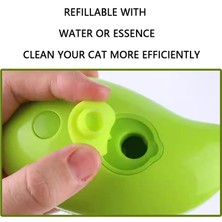 Fairy Choice Pet Buharlı Fırça 3 In1 Buharlı Kedi Fırçası Dökülme Için Pet Steamer Fırçası Masaj Için Çok Fonksiyonlu Pet Bakım Fırçası Pet Epilasyon Aracı Kediler ve Köpekler Için Tarak (Yeşil) (Yurt Dışından)