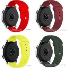 Twinscase Huawei Watch Gt4 46MM Gt3 Elite Gt Runner Uyumlu 22MM Yumuşak Silikon Jel Kordon