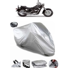 Autolion Kawasaki Vn 800 Classic  Motosiklet Brandası Arka Çanta Uyumlu