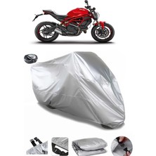 Autolion Ducati Monster 797 Plus  Motosiklet Brandası Arka Çanta Uyumlu