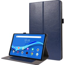 YKD Store Lenovo M10 Plus 2 Katlı Pu Deri Çantası Için (Yurt Dışından)