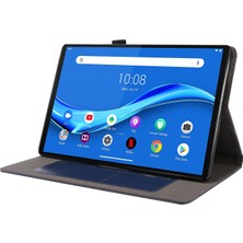 YKD Store Lenovo M10 Plus 2 Katlı Pu Deri Çantası Için (Yurt Dışından)