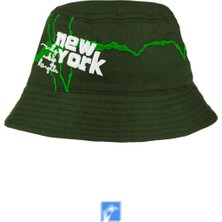 Kardelen Butik Denizli Pamuk Erkek Çocukları Için Güneş Şapkası ( 4-8 Yaş ) ( Size 52 )