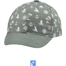 Kardelen Butik Denizli % 100 Keten Pamuk, Çocuk Şapka ( 1-3 Yaş Arası )