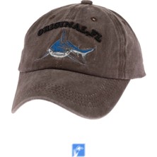 Kardelen Butik Denizli Genç Çocuklar Için % 100 Pamuklu, Yüksek Kaliteli Retro Şapka ( 9-12 Yaş Arası ) ( 54 cm )