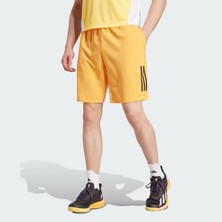 Adidas IP1889 - 7 Club 3-Stripes Tenis Shorts Erkek Sarı Şort