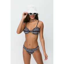 C&city Straplez Bikini Takım 3249 Siyah