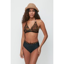 C&city Toparlayıcı Bikini Takım 3254 Kahverengi