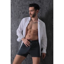 Elit Zümrüt Erkek Pamuklu Havlu Bel Boxer 6'lı Adet
