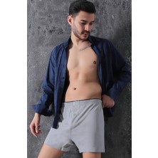 Elit Zümrüt Erkek Pamuklu Havlu Bel Boxer 6'lı Adet