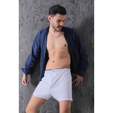 Elit Zümrüt Erkek Pamuklu Havlu Bel Boxer 6'lı Adet