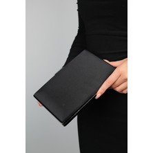 Luvi Dallas Siyah Saten Kadın Abiye Çanta