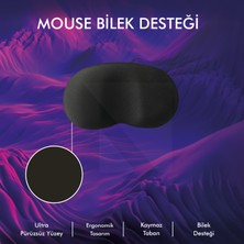 Active Team Mouse Pad, Fare Altlığı, Ev Ofis Oyun İçin, Kaymaz, Bilek Ağrısı Giderici Yastıklama Pedi