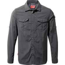 Craghoppers Nl Adv Ls Erkek Gömlek-Antrasit