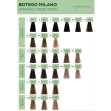 Botego Milano Organica Krem Boya 7.66 Yoğun Kızıl Kumral 100 Ml