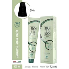 Botego Milano Organica Krem Boya 1 Siyah 100 Ml