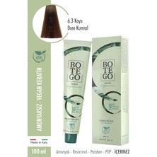 Botego Milano Organica Krem Boya 6.3 Koyu Dore Kumral 100 Ml